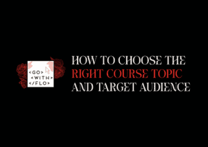 Choose the right course topic